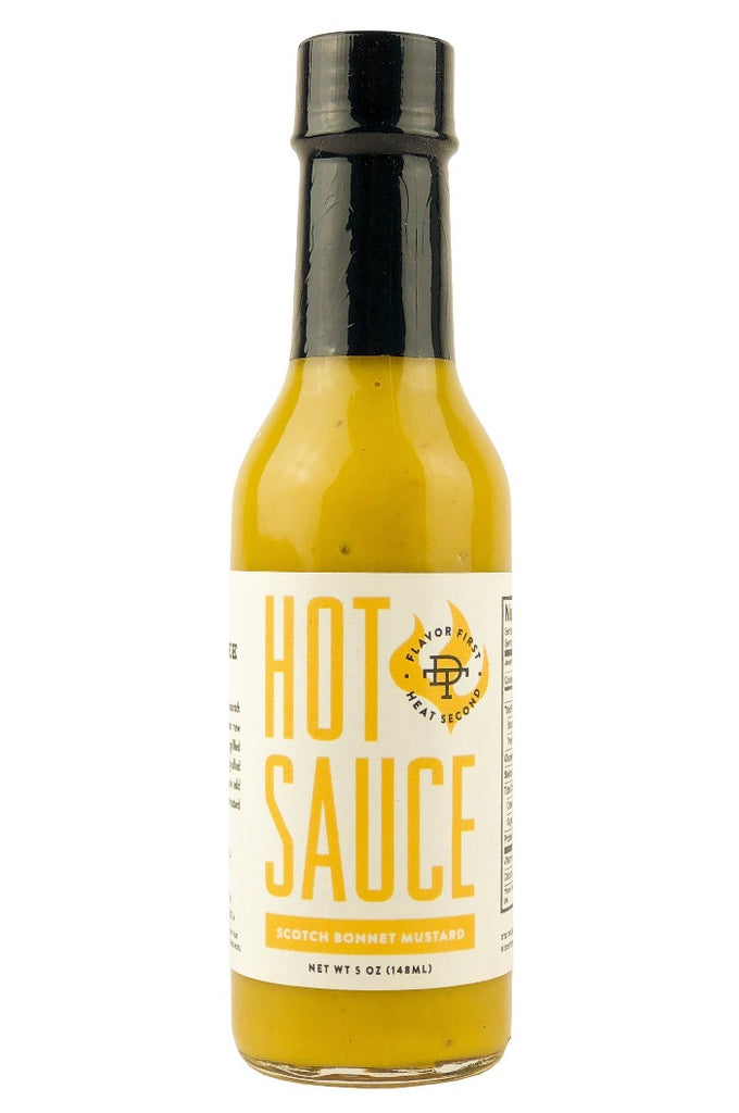 Scotch Bonnet Mustard Hot Sauce | Double Take Salsa Co