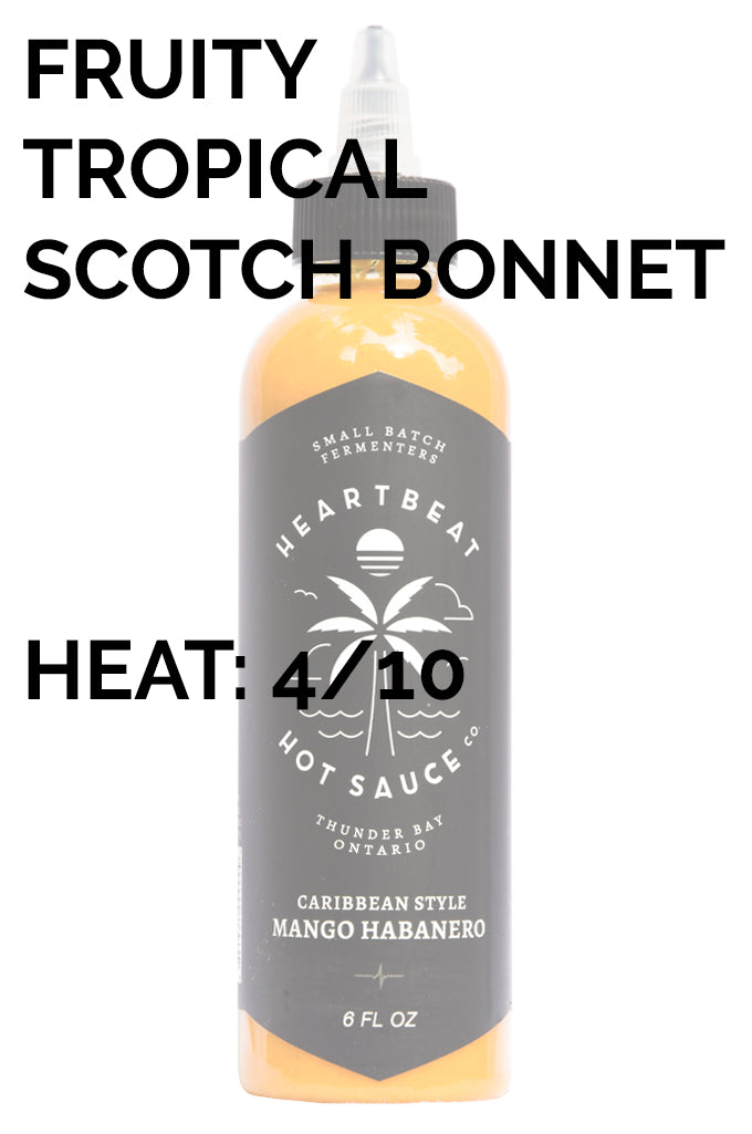 Caribbean Style Mango Habanero | Heartbeat Hot Sauce