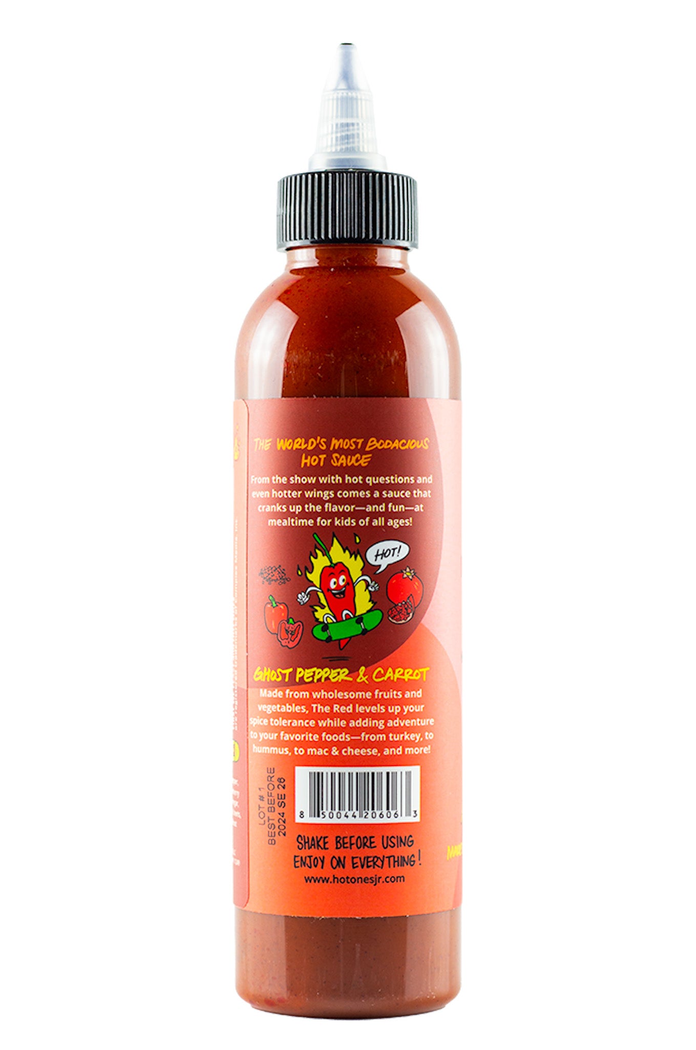 Hot Ones Jr. The Red Hot Sauce | HEATONIST