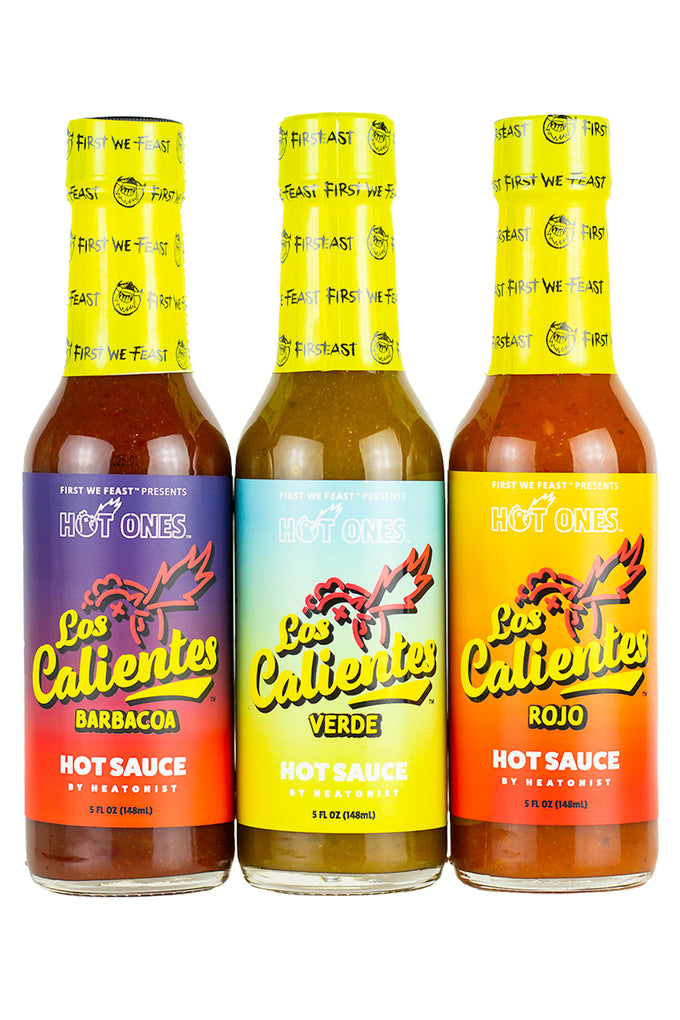 Los Calientes Trio Pack | Hot Ones Hot Sauce