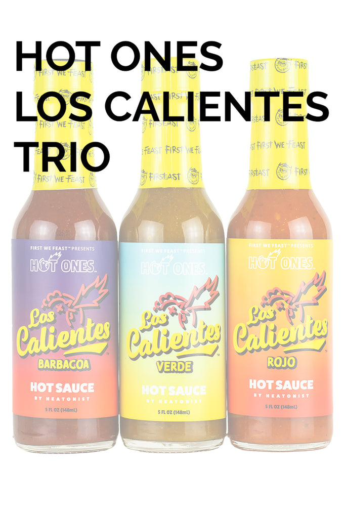 Hot Ones Los Calientes Barbacoa Hot Sauce Made With Natural Ingredients &  Powerful Flavors From Smoked Red Jalapeno, Chipotle & Habanero Peppers, 5  fl