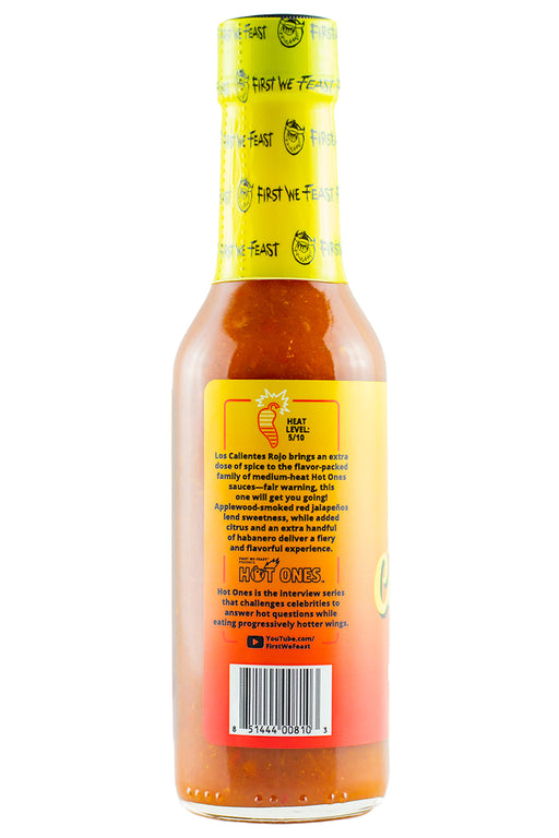 Los Calientes Rojo Hot Ones Hot Sauce HEATONIST