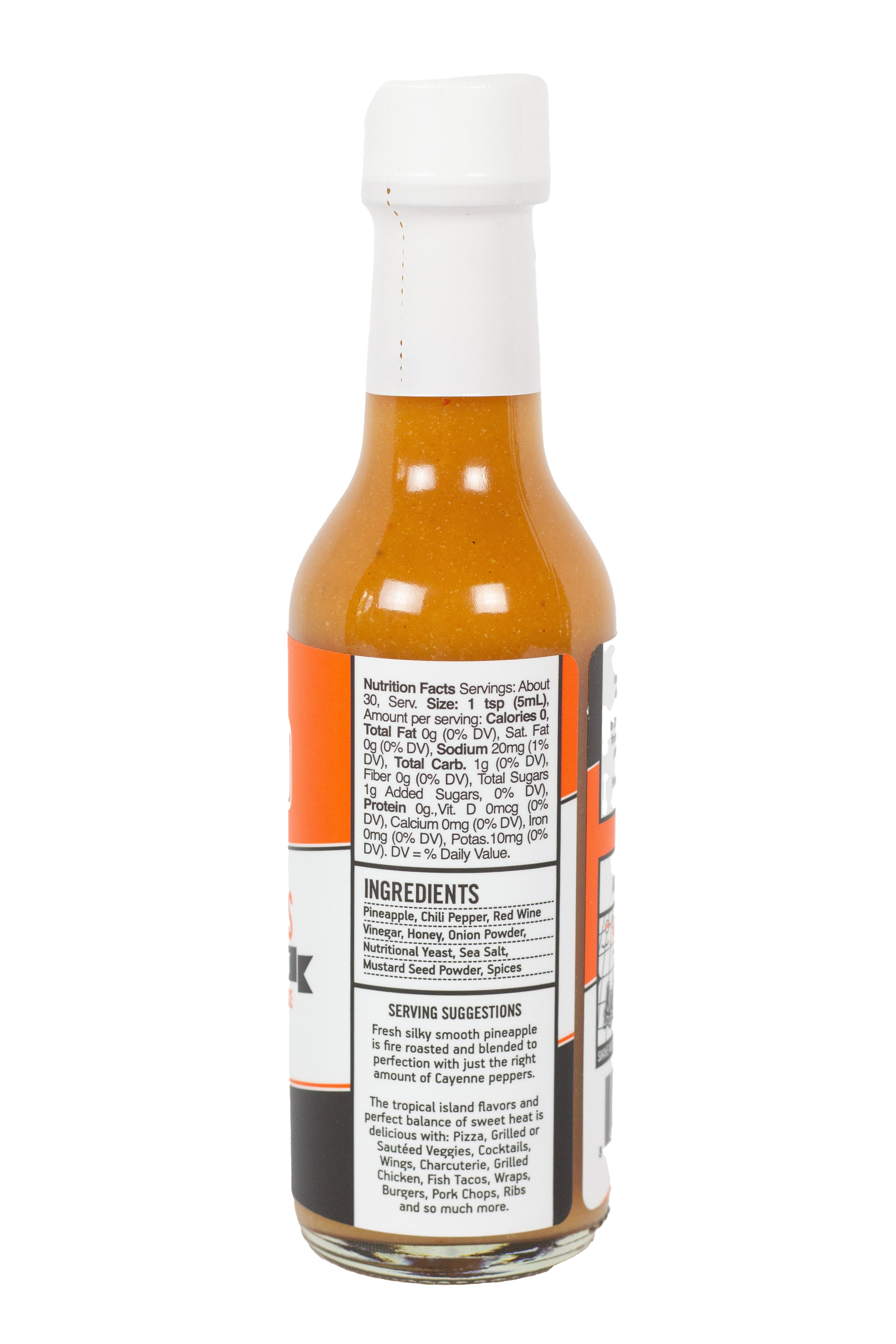 Island Wings Pineapple Cayenne Pepper Hot Sauce | Adoboloco