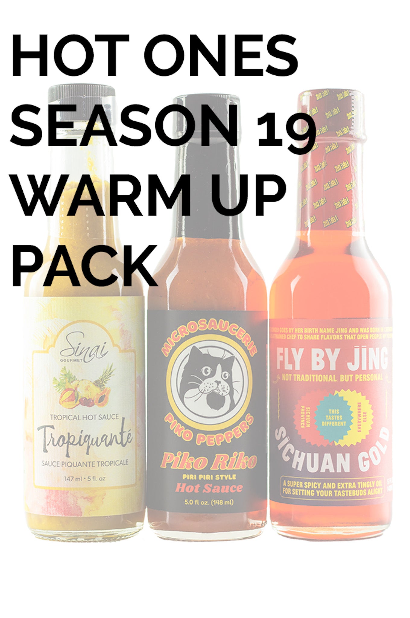 Hot Ones Hot Sauce Warmup Pack Season 19 | Hot Ones Hot Sauce