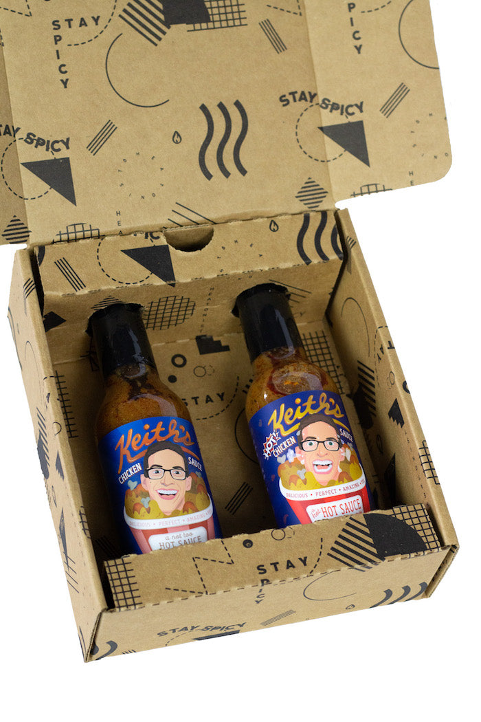 Keith's Chicken Sauce Hot Sauce Duo Pack | Keith's