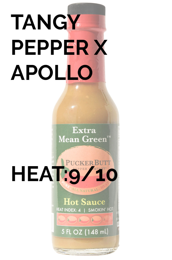 Extra Mean Green Hot Sauce | Puckerbutt Pepper Co