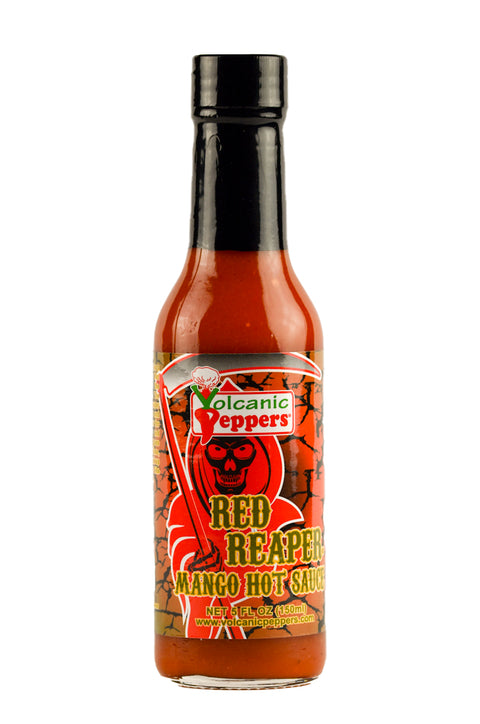 Red Reaper Mango Hot Sauce | Volcanic Peppers