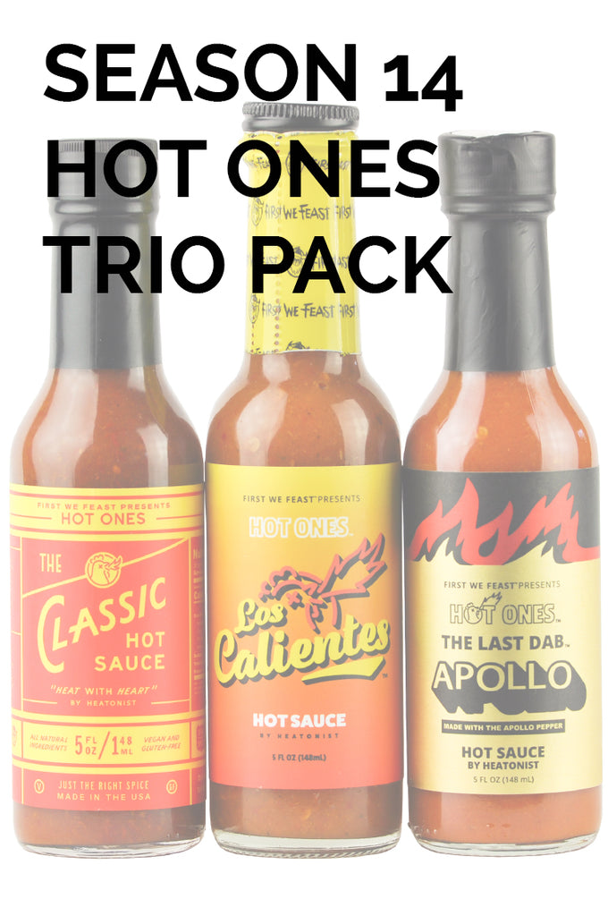 Hot Ones Hot Sauce Trio Pack - Season 14