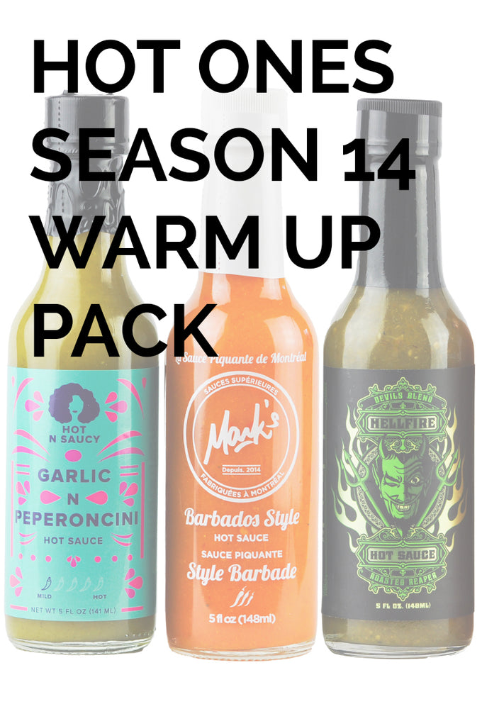 Hot Ones Season 14 Warmup Pack | Hot Ones Hot Sauce