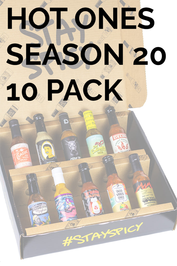 Hot Ones 10 Pack - Season 20 | Hot Ones Hot Sauce
