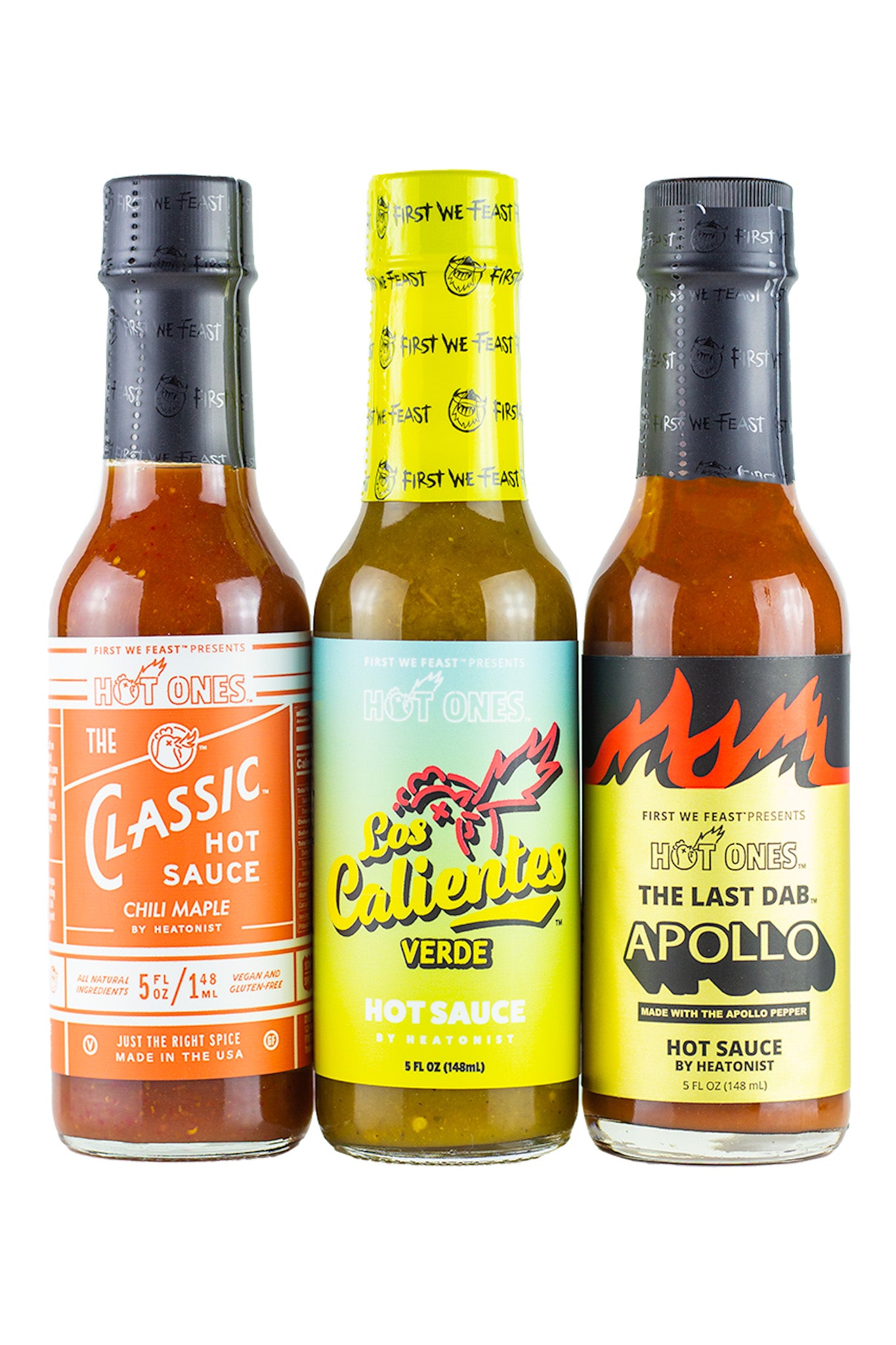 Hot Ones Hot Sauce Trio Pack Season 20