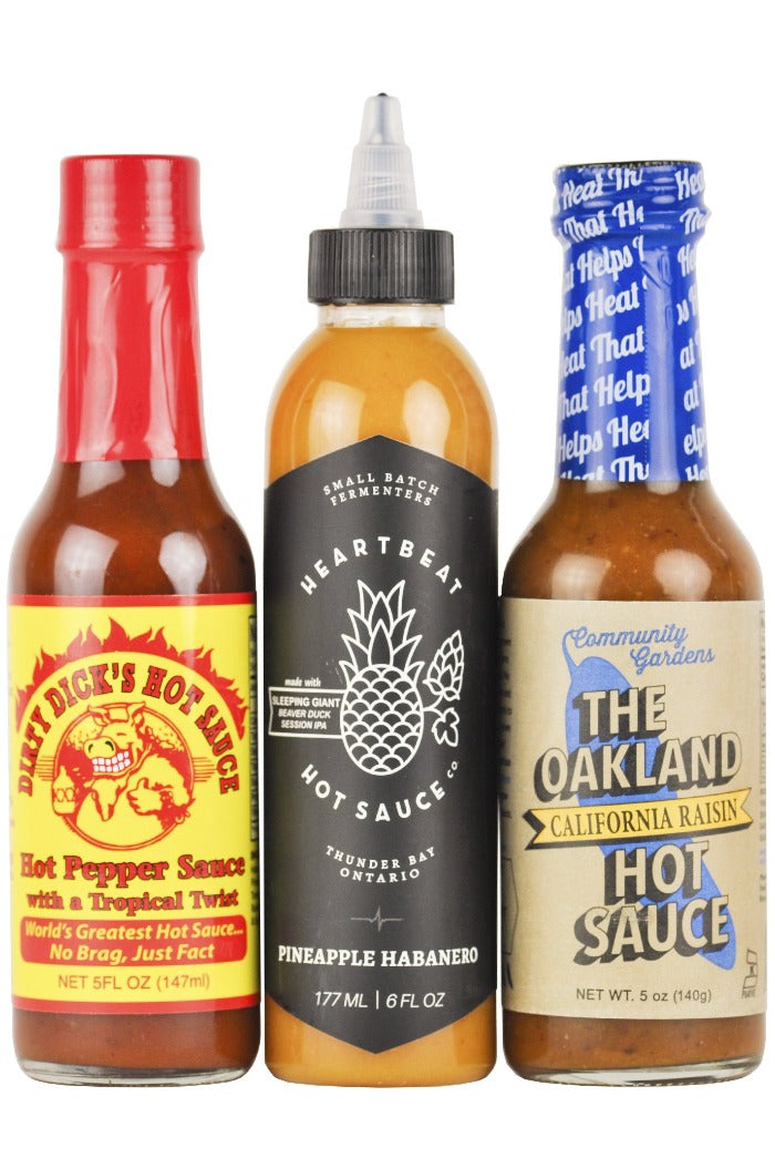 Sweet Heat Hot Sauce Trio Pack