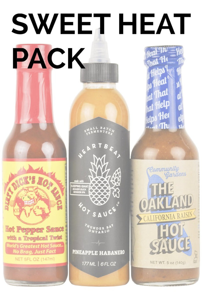 Sweet Heat Hot Sauce Trio Pack