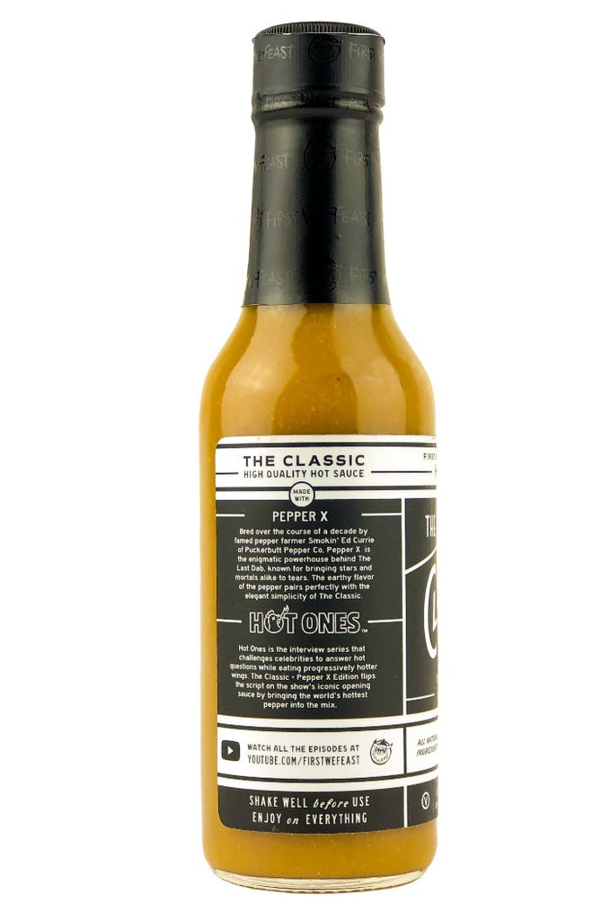 Hot Ones Hot Sauce The Classic Pepper X Edition