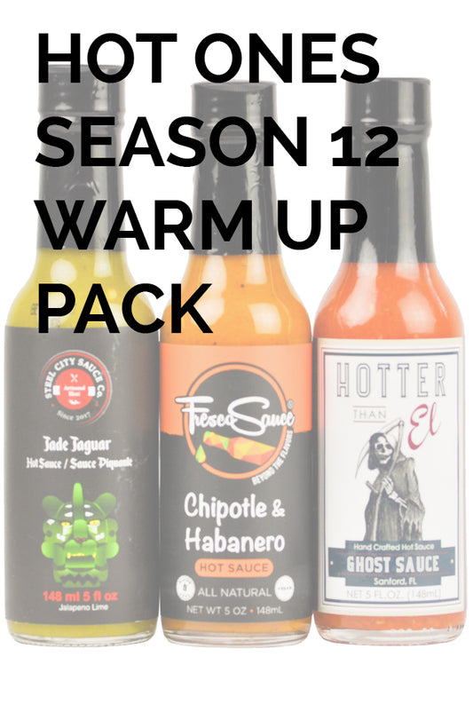 Hot Ones Season 12 Warmup Pack | Hot Ones Hot Sauce