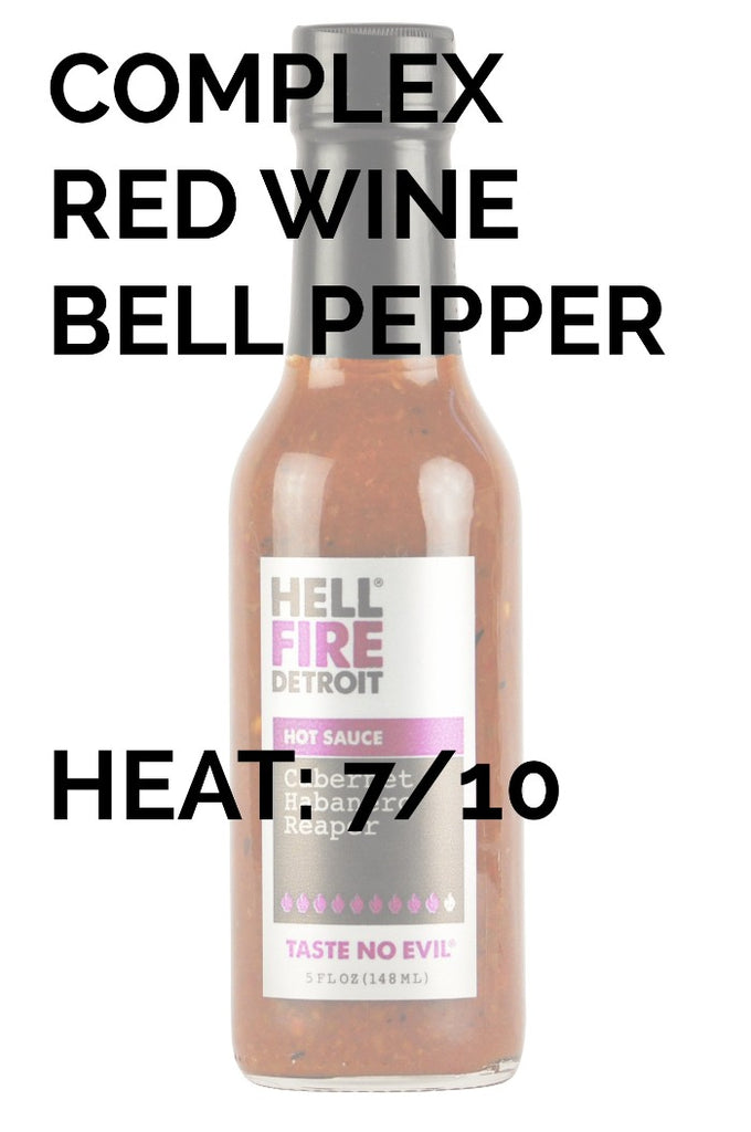 Cabernet Habanero Reaper Hot Sauce | Hell Fire Detroit