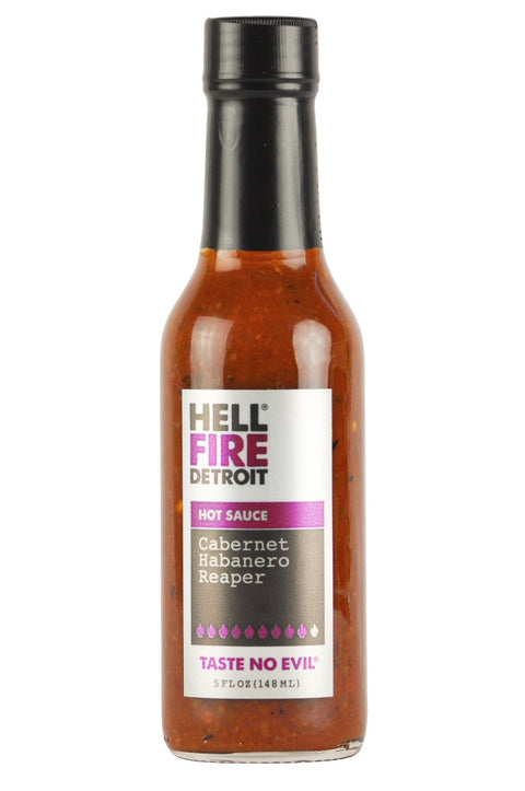 Cabernet Habanero Reaper Hot Sauce | Hell Fire Detroit