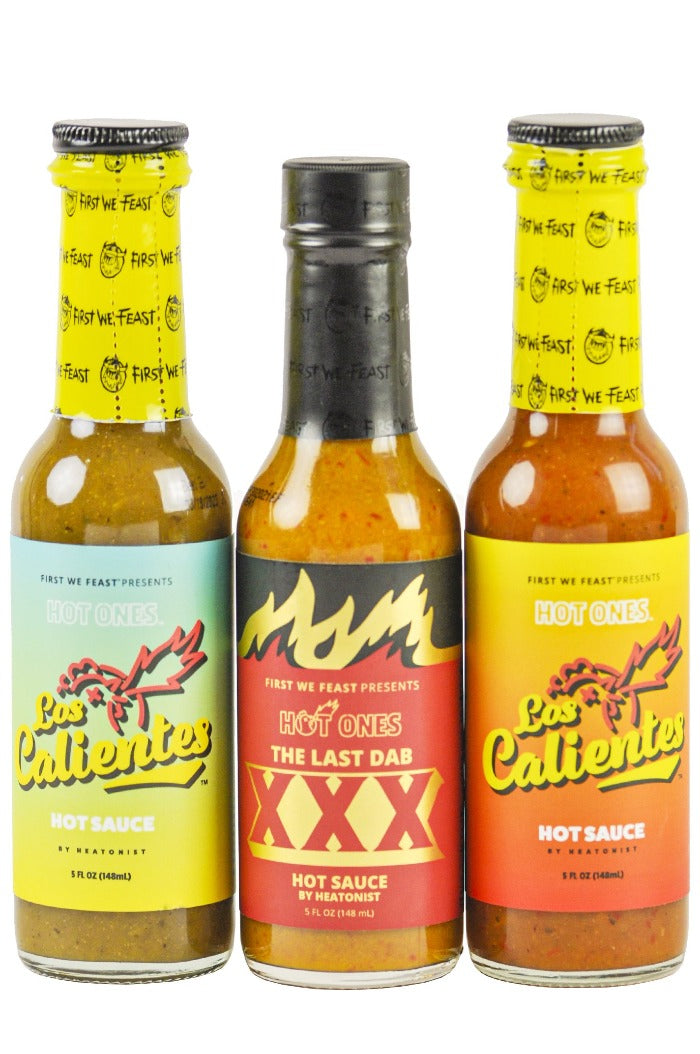 Dos Los XXX Trio Pack | Hot Ones Hot Sauce