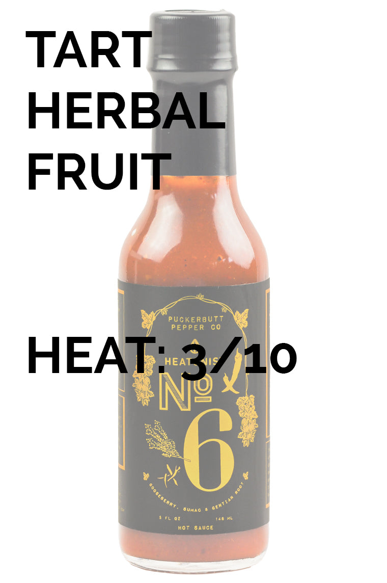 HEATONIST No. 6 Hot Sauce | Puckerbutt Pepper Co