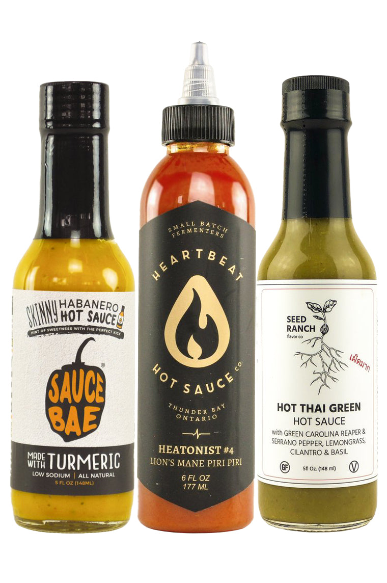 Hot Sauce Health Trio Pack