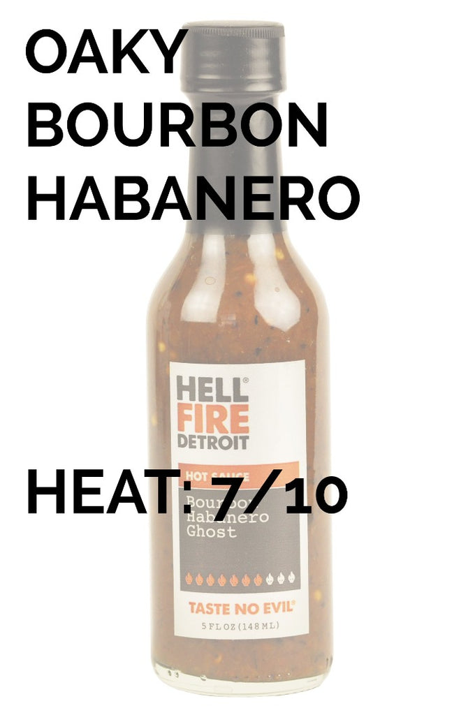 Bourbon Habanero Ghost Hot Sauce