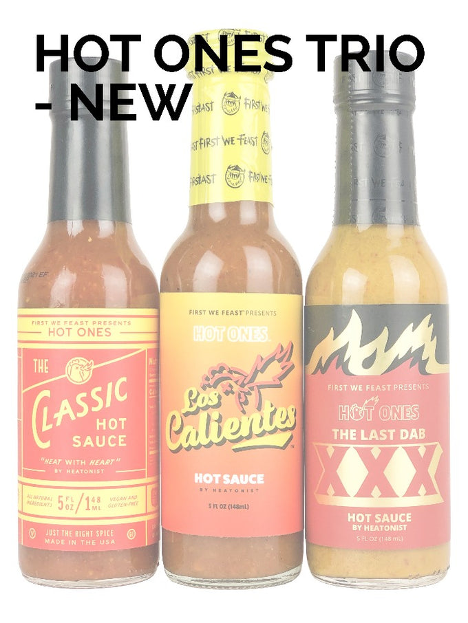 All Star Hot Sauce Trio Pack | Hot Ones Hot Sauce