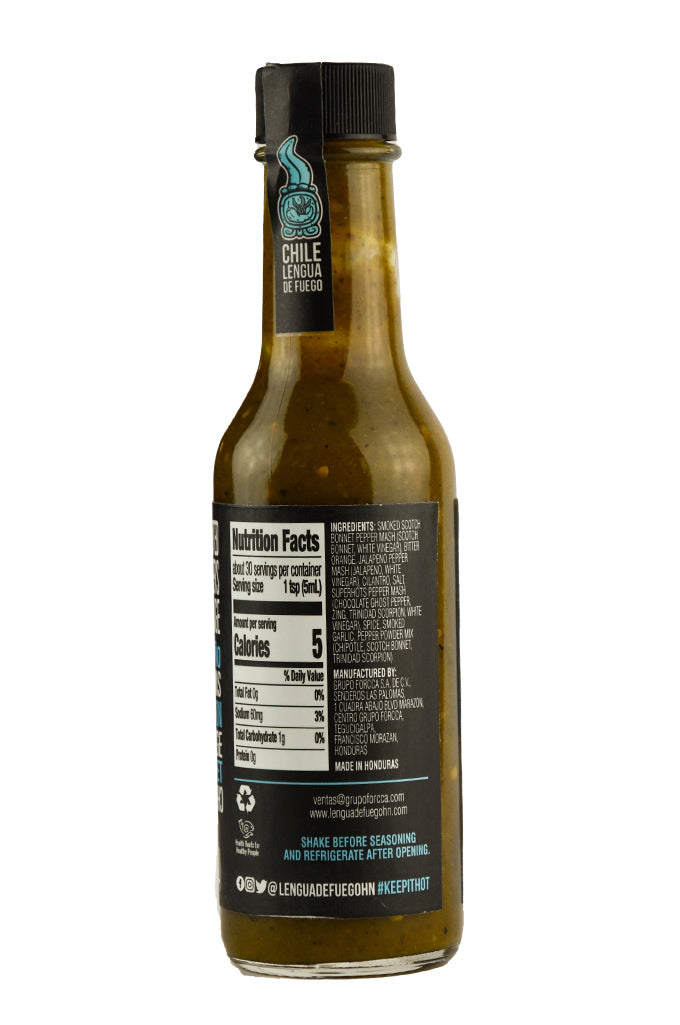 Bhutila Fire Hot Sauce | Chile Lengua de Fuego