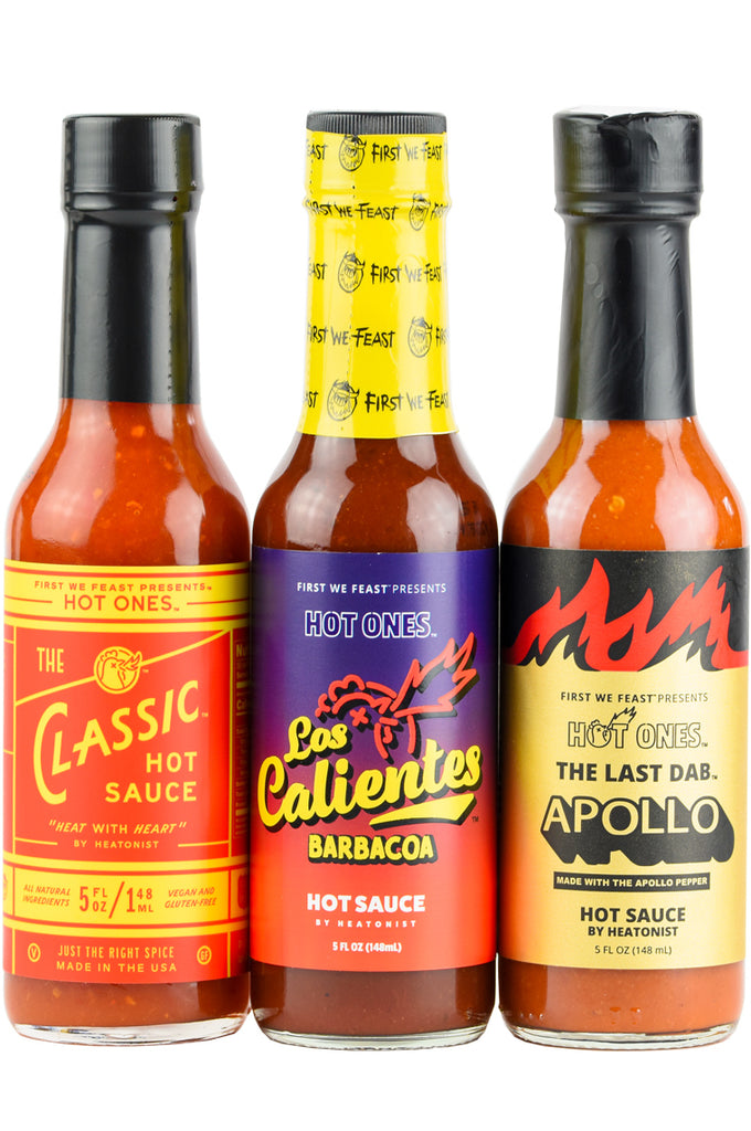 Pepper X Trio Pack | Hot Ones Hot Sauce