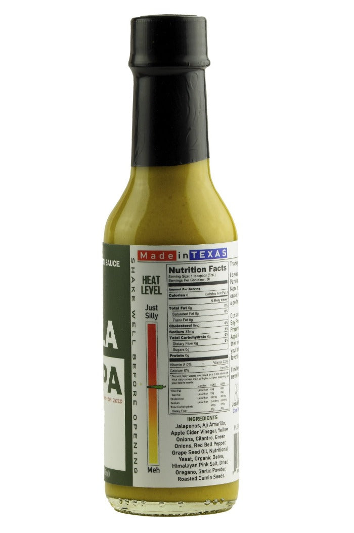 Jala Pepa Mild Hot Sauce | Savir Foods