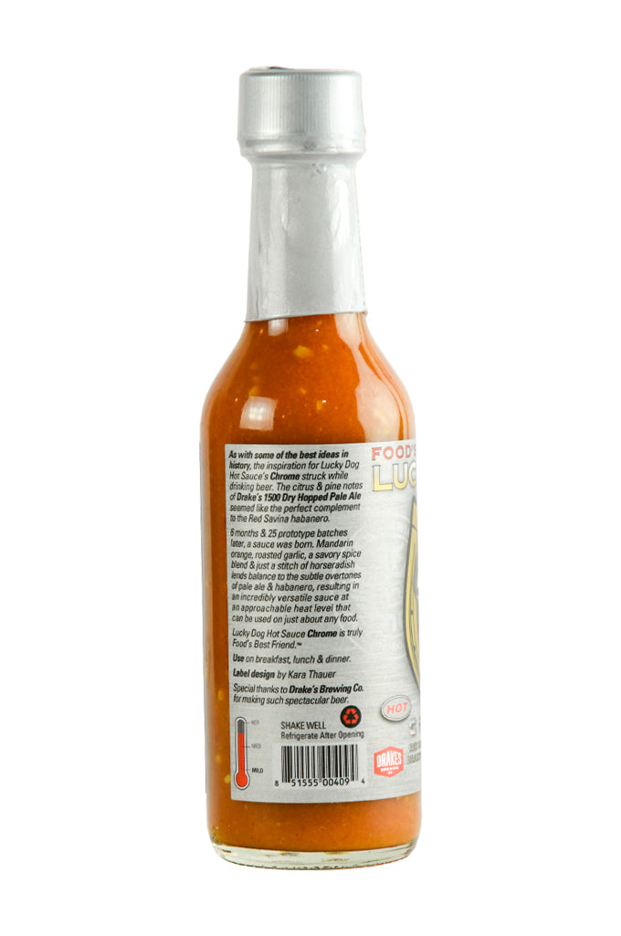 Chrome | Lucky Dog Hot Sauce