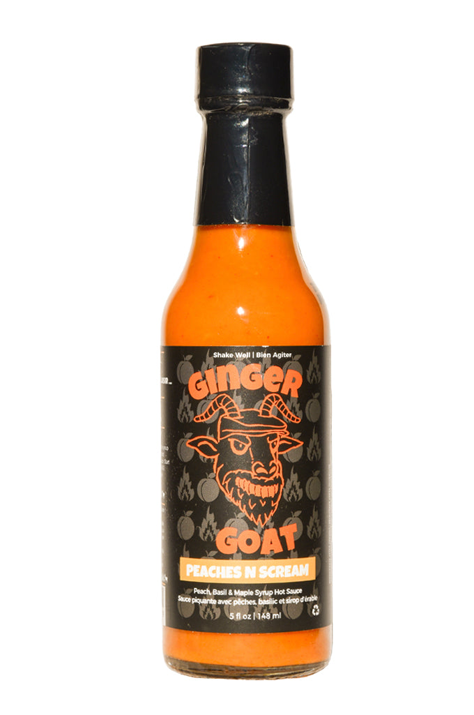 Peaches N Scream Hot Sauce | Ginger Goat