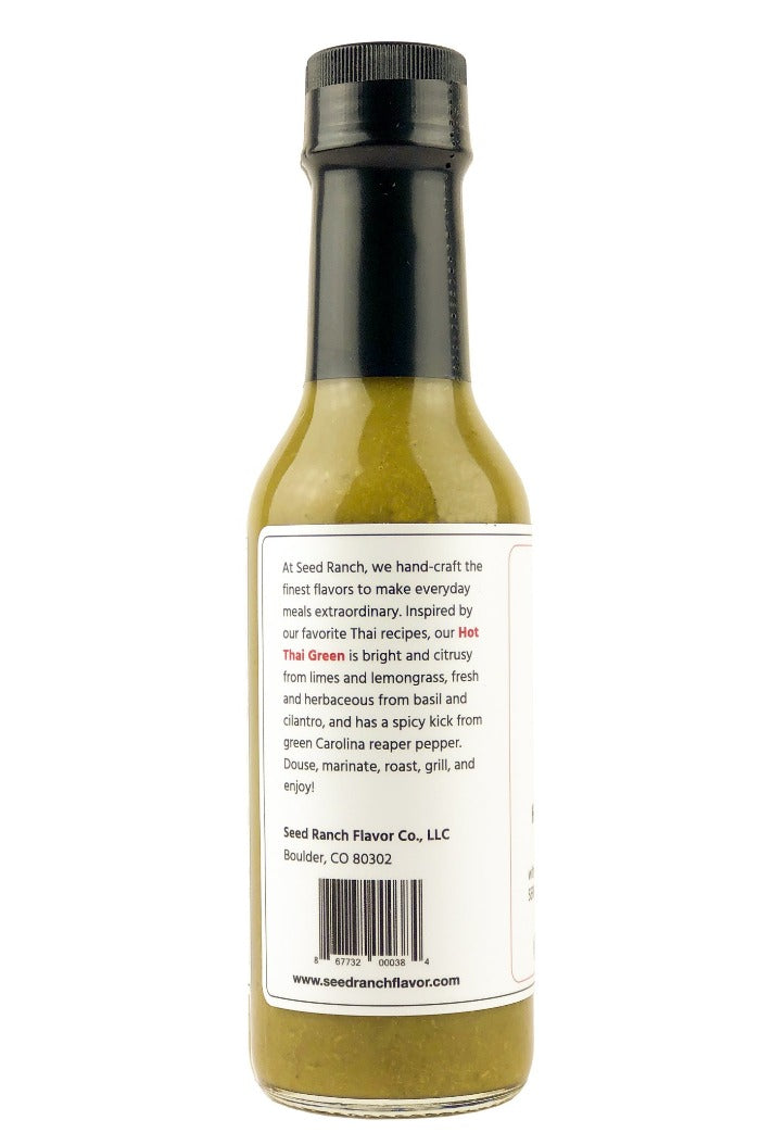 Hot Thai Green Hot Sauce | Seed Ranch Flavor Co