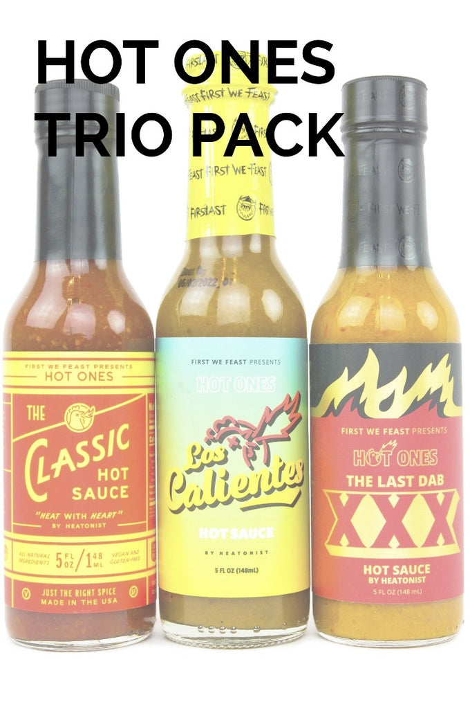 Hot Ones Hot Sauce Trio Pack - Season 17 | HEATONIST